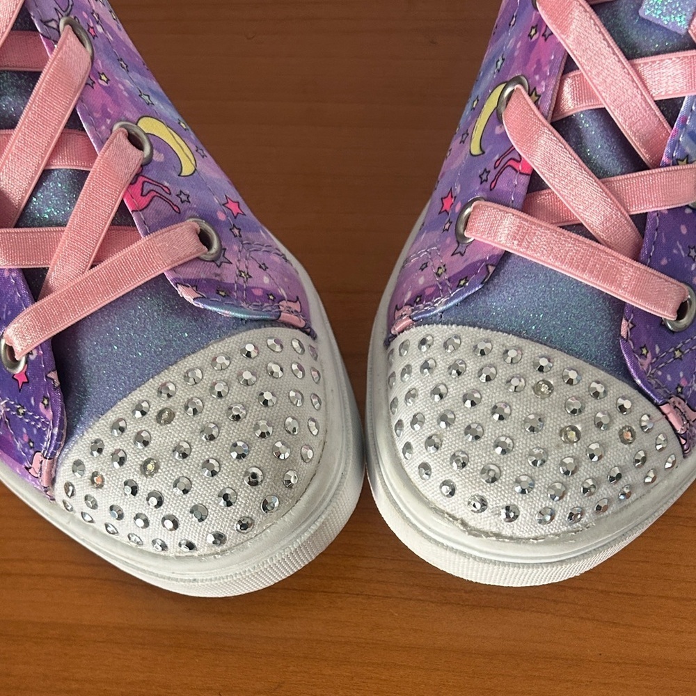 Skechers Kids' Purple Unicorn Sneakers - Picture 7 of 16